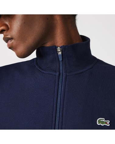 SUDADERA EN FELPA DE MEZCLA DE ALGODÓN CON CREMALLERA LACOSTE SPORT HOMBRE