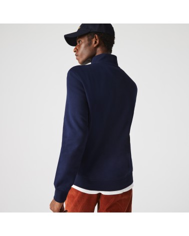 SUDADERA EN FELPA DE MEZCLA DE ALGODÓN CON CREMALLERA LACOSTE SPORT HOMBRE