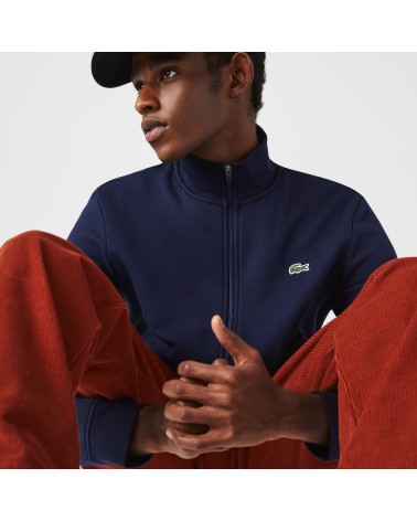 SUDADERA EN FELPA DE MEZCLA DE ALGODÓN CON CREMALLERA LACOSTE SPORT HOMBRE