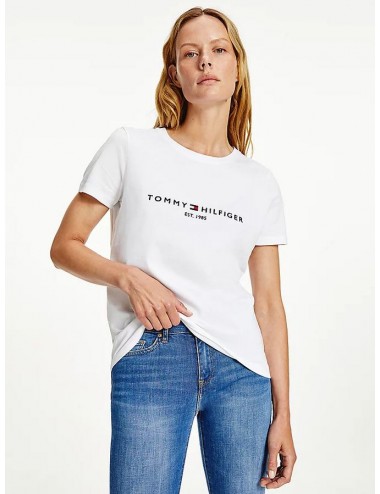 CAMISETA ESSENTIAL DE CORTA HILFIGER MUJER