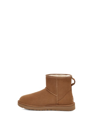BOTAS CLASSIC MINI CON CINTA LATERAL LOGO UGG MUJER