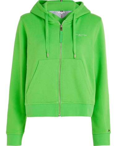 SUDADERA COLECCIÓN 1985 HOODIE CREMALLERA TOMMY HILFIGER MUJER