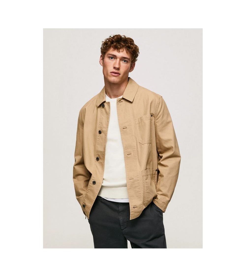 CHAQUETA CHANNING TIPO SOBRECAMISA PEPE JEANS HOMBRE