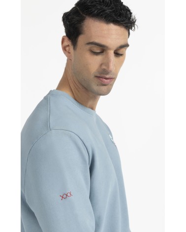 SUDADERA CUELLO REDONDO LOGO PEQUEÑO EL PULPO HOMBRE