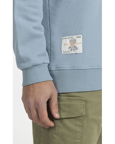 SUDADERA CUELLO REDONDO LOGO PEQUEÑO EL PULPO HOMBRE