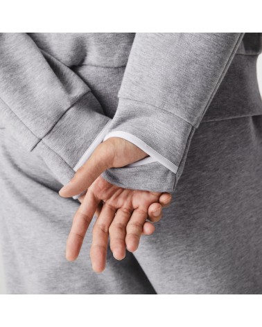 SUDADERA TIPO CHAQUETA TEJIDO EFECTO NEOPRENO LACOSTE