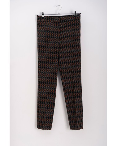 PANTALÓN CONJUNTO DOS PIEZAS ESTAMPADO GEOMÉTRICO DE HONGO COLLECTION