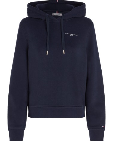 SUDADERA BÁSICA CON CAPUCHA COLECCIÓN 1985 TOMMY HILFIGER MUJER