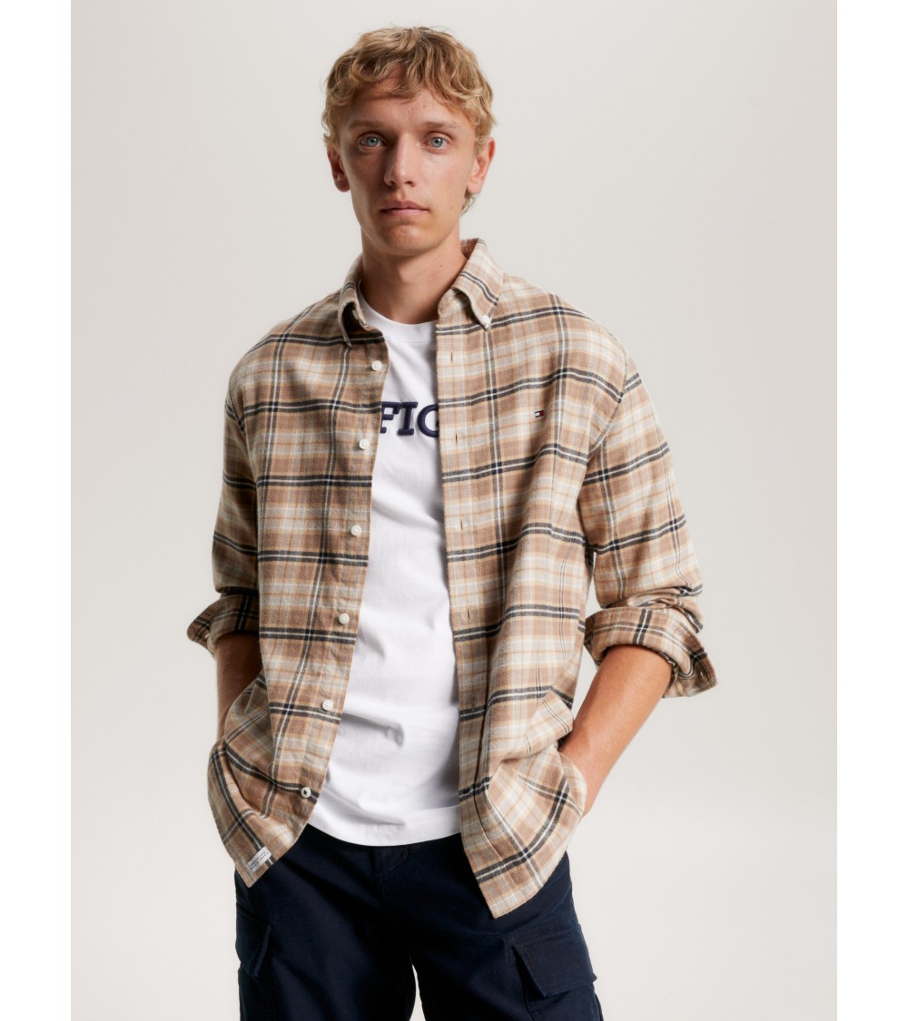 CAMISA DE TARTÁN Y CORTE REGULAR TOMMY HILFIGER HOMBRE