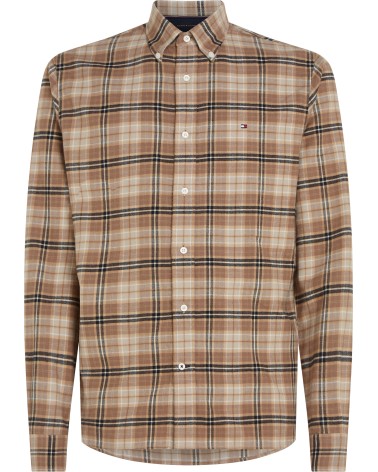 CAMISA DE TARTÁN Y CORTE REGULAR TOMMY HILFIGER HOMBRE