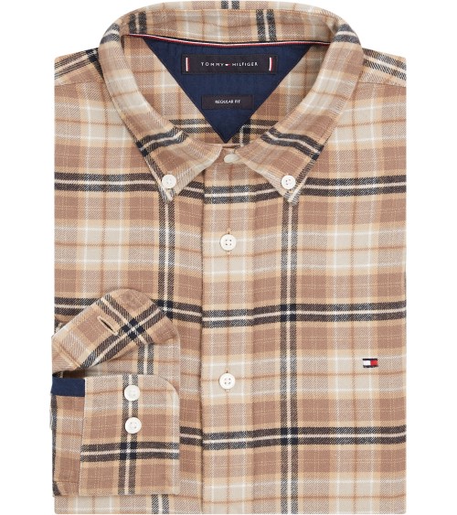 CAMISA DE TARTÁN Y CORTE REGULAR TOMMY HILFIGER HOMBRE