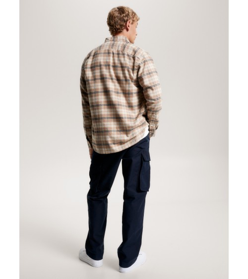 CAMISA DE TARTÁN Y CORTE REGULAR TOMMY HILFIGER HOMBRE