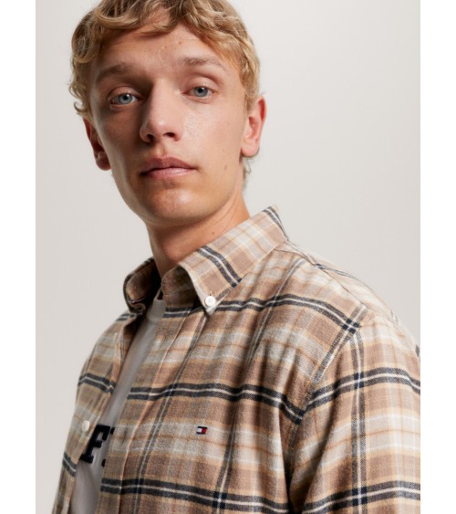 CAMISA DE TARTÁN Y CORTE REGULAR TOMMY HILFIGER HOMBRE