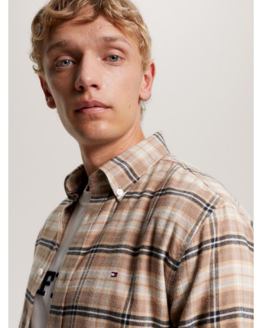 CAMISA DE TARTÁN Y CORTE REGULAR TOMMY HILFIGER HOMBRE