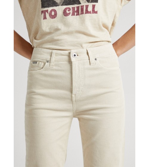 PANTALÓN DE MICROPANA WILLA ACAMPANADO PEPE JEANS MUJER