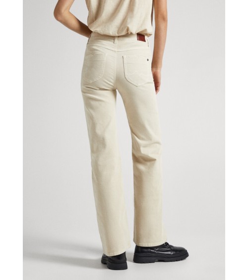 PANTALÓN DE MICROPANA WILLA ACAMPANADO PEPE JEANS MUJER