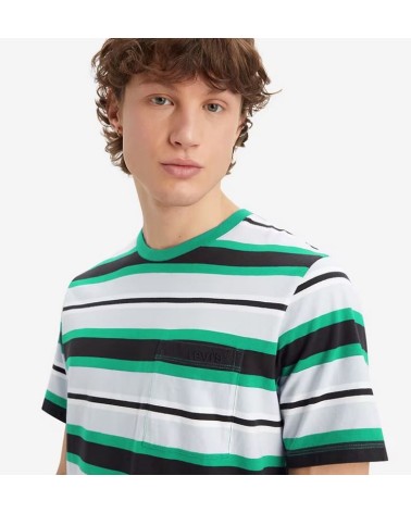 CAMISETA A RAYAS CON BOLSILLO LEVI´S HOMBRE