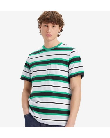 CAMISETA A RAYAS CON BOLSILLO LEVI´S HOMBRE
