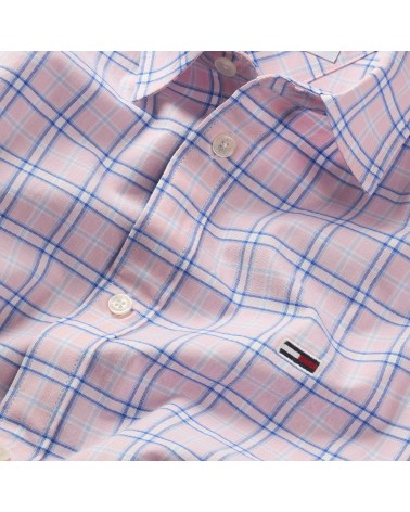 CAMISA OXFORD DE CUADROS CORTE REGULAR TOMMY JEANS