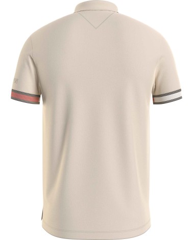 POLO FLAG CUFF CORTE SLIM TOMMY HILFIGER