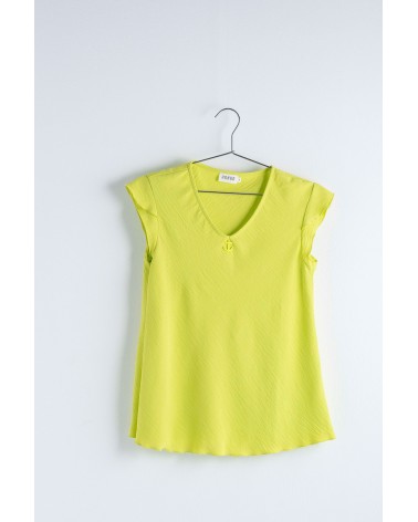 BLUSA LISA FLUIDA HONGO COLLECTION MUJER
