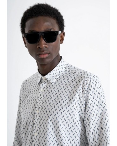 CAMISA BARCELONA CORTE REGULAR DE MICRODIBUJO ANTONY MORATO