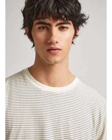 CAMISETA CARLISLE DE RAYAS FINAS PEPE JEANS