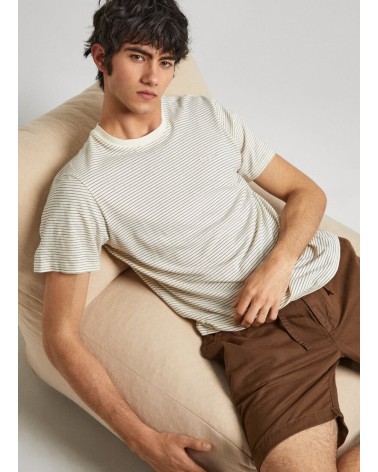 CAMISETA CARLISLE DE RAYAS FINAS PEPE JEANS