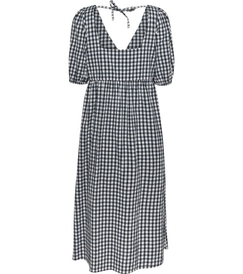 VESTIDO GINGHAM MIDI DE CUADROS VICHY TOMMY JEANS