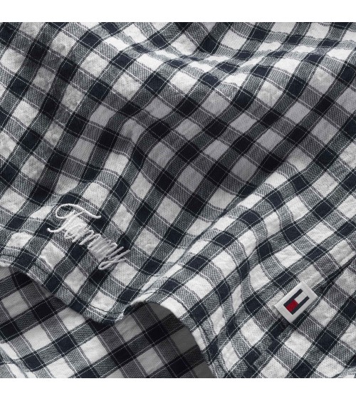VESTIDO GINGHAM MIDI DE CUADROS VICHY TOMMY JEANS
