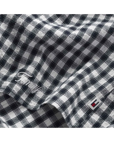 VESTIDO GINGHAM MIDI DE CUADROS VICHY TOMMY JEANS