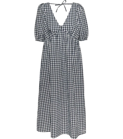 VESTIDO GINGHAM MIDI DE CUADROS VICHY TOMMY JEANS