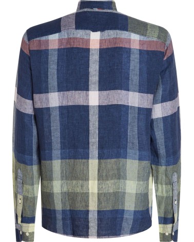 CAMISA CORTE REGULAR DE LINO TOMMY HILFIGER