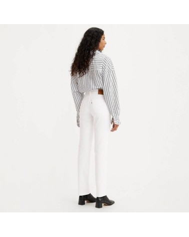 PANTALÓN VAQUERO BLANCO 724 TIRO ALTO Y CORTE RECTO LEVI´S