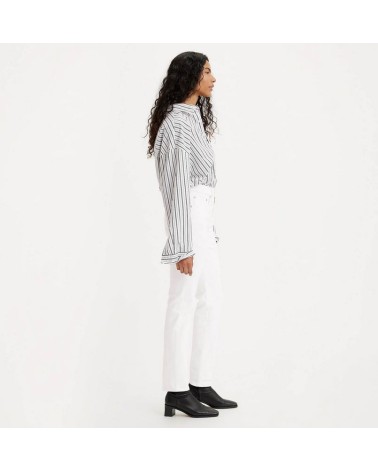 PANTALÓN VAQUERO BLANCO 724 TIRO ALTO Y CORTE RECTO LEVI´S