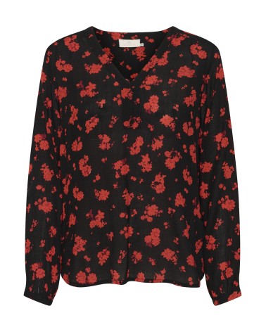 BLUSA KAAMBER ESTAMPADO FLORAL KAFFE