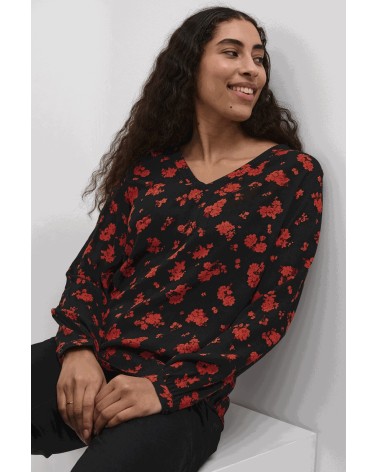 BLUSA KAAMBER ESTAMPADO FLORAL KAFFE