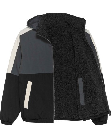 CAZADORA REVERSIBLE CON BORREGUILLO Y CAPUCHA PLEGABLE TOMMY JEANS