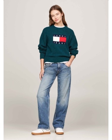 JERSEY CORTE CUADRADO MELANGE TOMMY JEANS