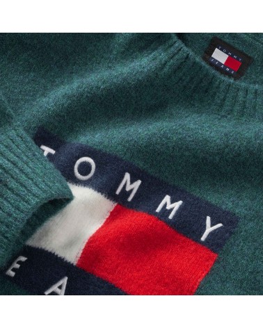 JERSEY CORTE CUADRADO MELANGE TOMMY JEANS