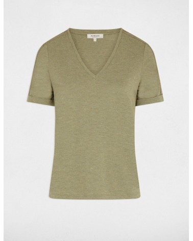 CAMISETA CON PUNTILLA EN LOS HOMBROS MORGAN DE TOI