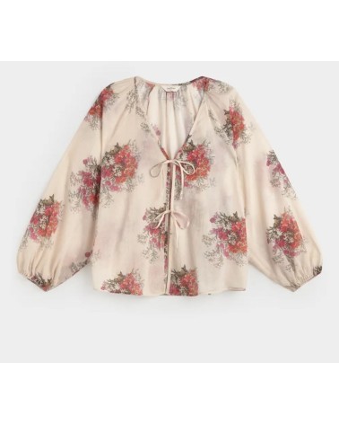 BLUSA BOUQUET CON LAZOS eseOese