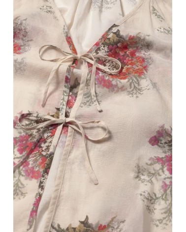 BLUSA BOUQUET CON LAZOS eseOese