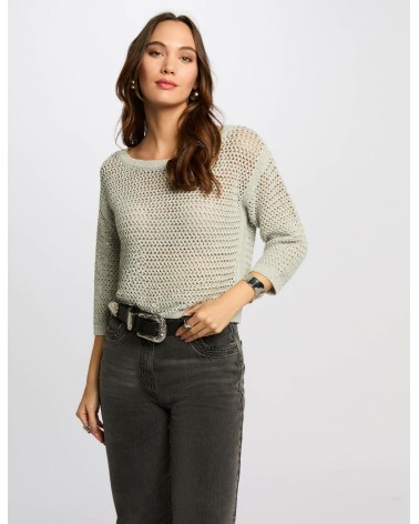 JERSEY LUREX CALADO DE MORGAN DE TOI