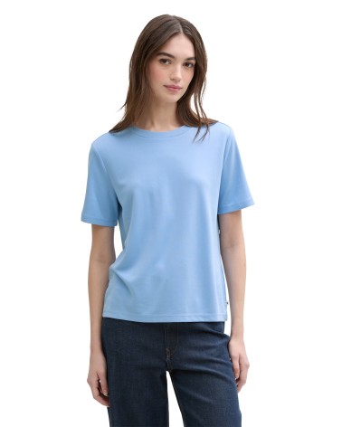 CAMISETA BÁSICA CORTE HOLGADO TOM TAILOR