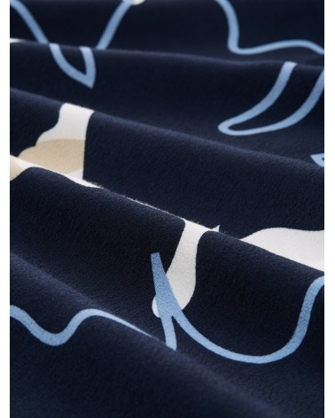 BLUSA ESTAMPADA DE MANGA LARGA TOM TAILOR