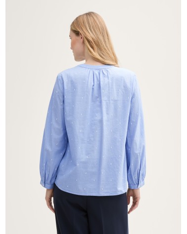 CAMISA CUELLO MAO TEXTURIZADA TOM TAILOR