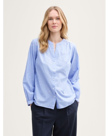 CAMISA CUELLO MAO TEXTURIZADA TOM TAILOR