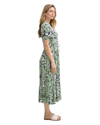 VESTIDO MIDI ESTAMPADO TOM TAILOR