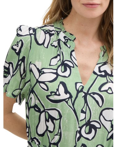 VESTIDO MIDI ESTAMPADO TOM TAILOR